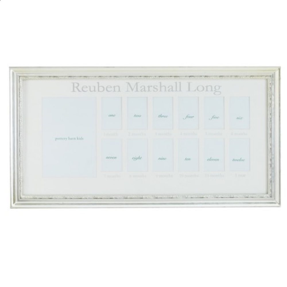 PB Silver Leaf First Year Frame without mat